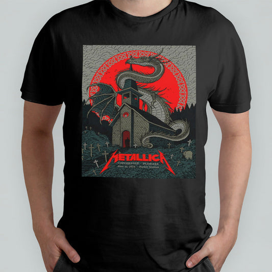 Tonight In M72 Copenhagen Metallica Killer World Tour shirt