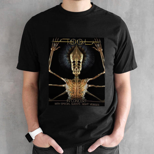Tool EU UK Tour 2024 In Concert With Night Verses Poster Shirt