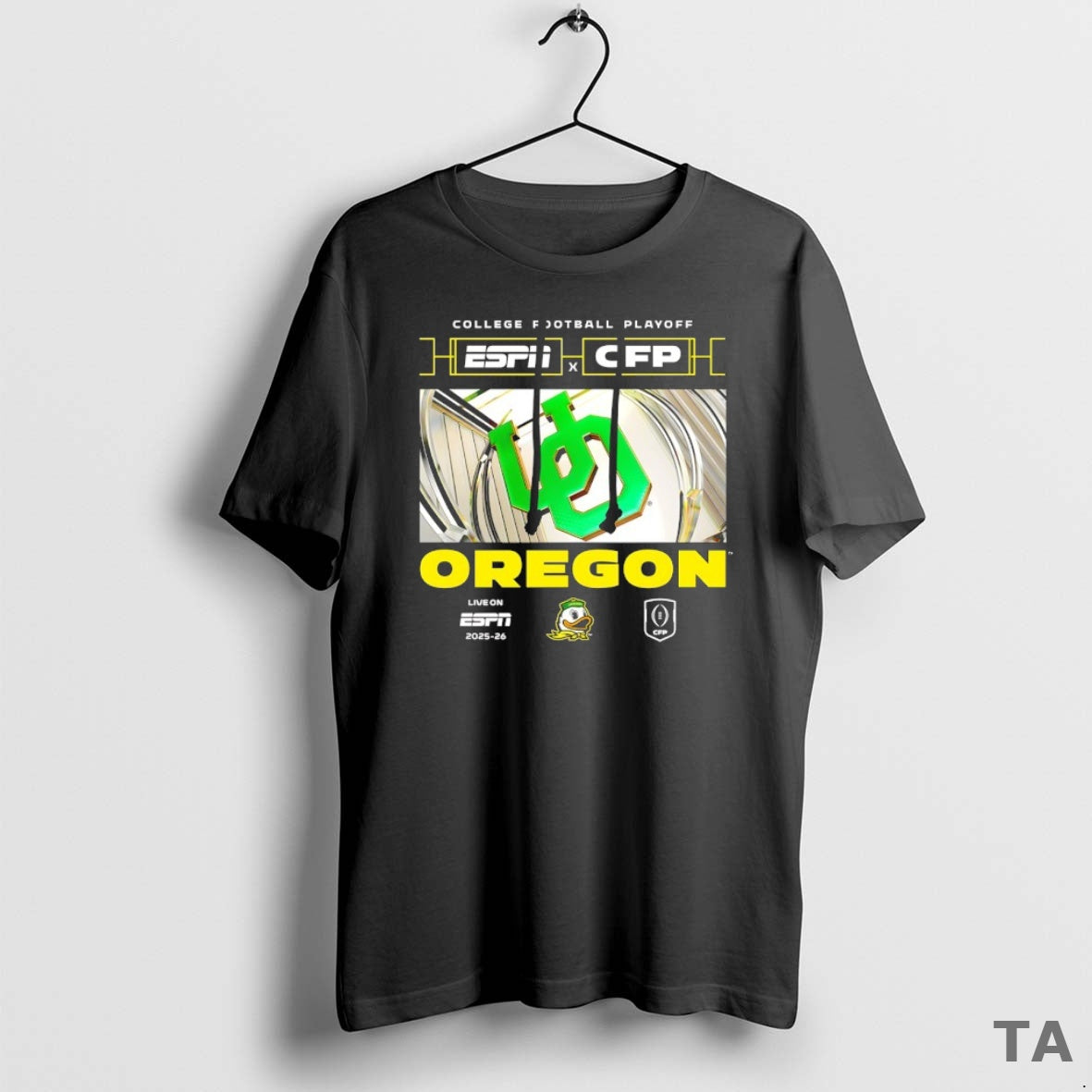 Top College Gameday Oregon Ducks 2025 2026 Cfp X Espn Logo T Shirt Sweater Hoodie, Sweatshirt | HypeCrazeTee.com