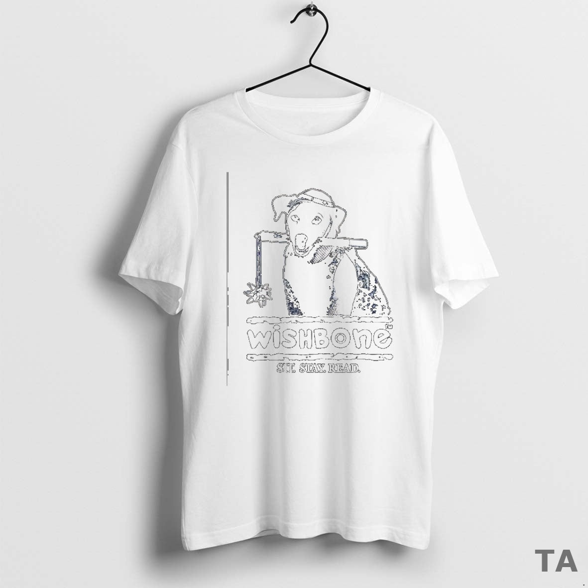 Top Dog Wishbone Sit Stay Read T Shirt Sweater Hoodie, Sweatshirt | HypeCrazeTee.com