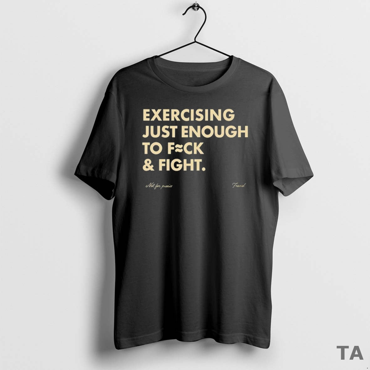 Top Exercising Just Enough To Fck And Fight T Shirt Sweater Hoodie, Sweatshirt | HypeCrazeTee.com