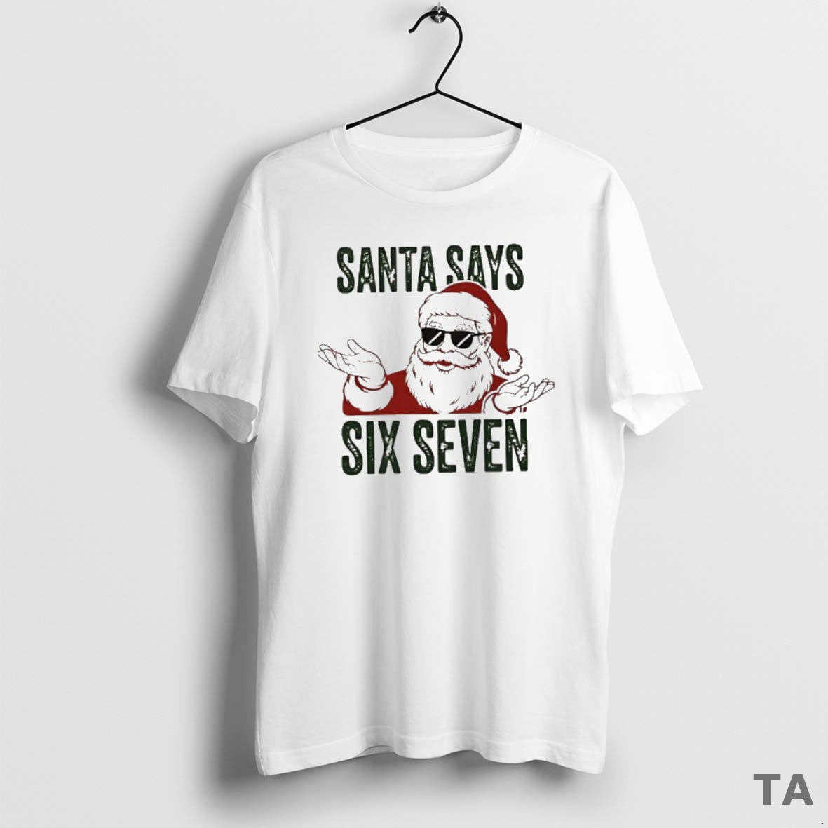 Top Funny Santa Claus Six Seven 6 7 T Shirt Sweater Hoodie, Sweatshirt | HypeCrazeTee.com