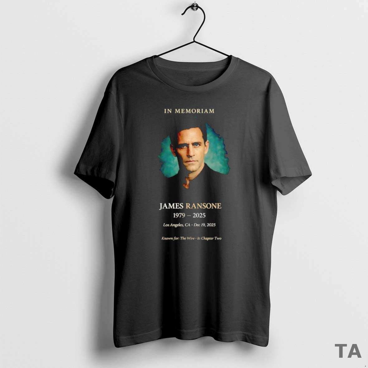 Top In Memoriam James Ransone 1979 2025 T Shirt Sweater Hoodie, Sweatshirt | HypeCrazeTee.com