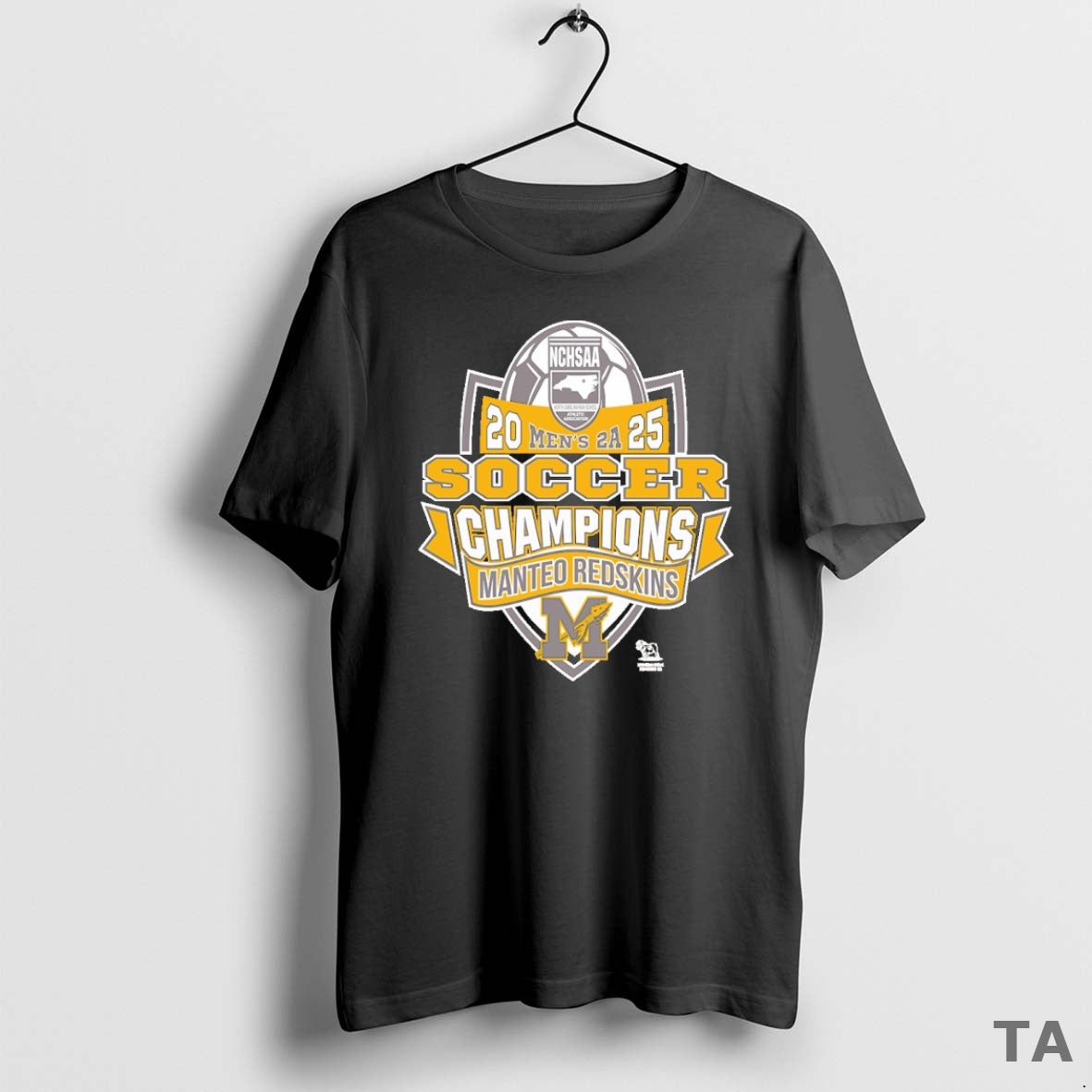 Top Manteo Redskins Nchsaa Soccer Division Mens 2a Champions T Shirt Sweater Hoodie, Sweatshirt | HypeCrazeTee.com