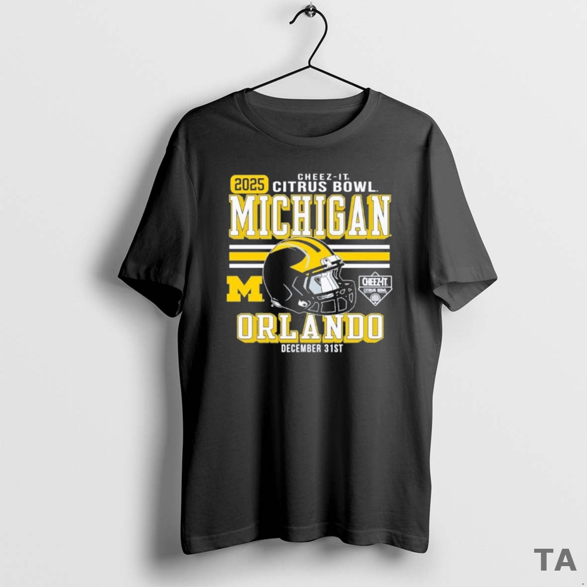 Top Michigan Wolverines Football Cheez It Citrus Bowl 2025 T Shirt Sweater Hoodie, Sweatshirt | HypeCrazeTee.com