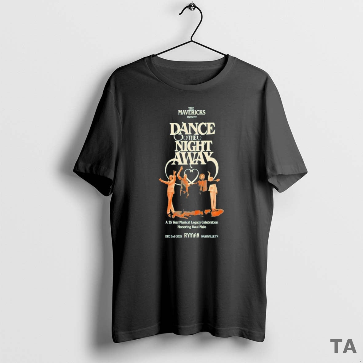 Top The Mavericks Dance The Night Away 35 Years In Nashville Tn On Dec T-Shirts, Hoodie, Sweatshirt | HypeCrazeTee.com