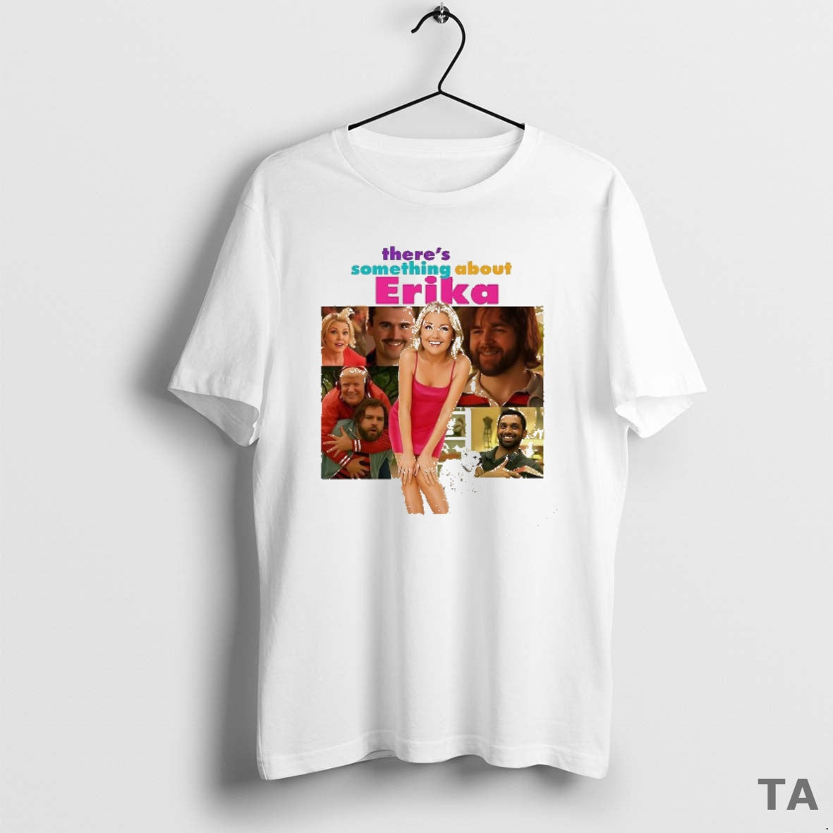 Top Theres Something About Erika Kirk Caricature T Shirt Sweater Hoodie, Sweatshirt | HypeCrazeTee.com