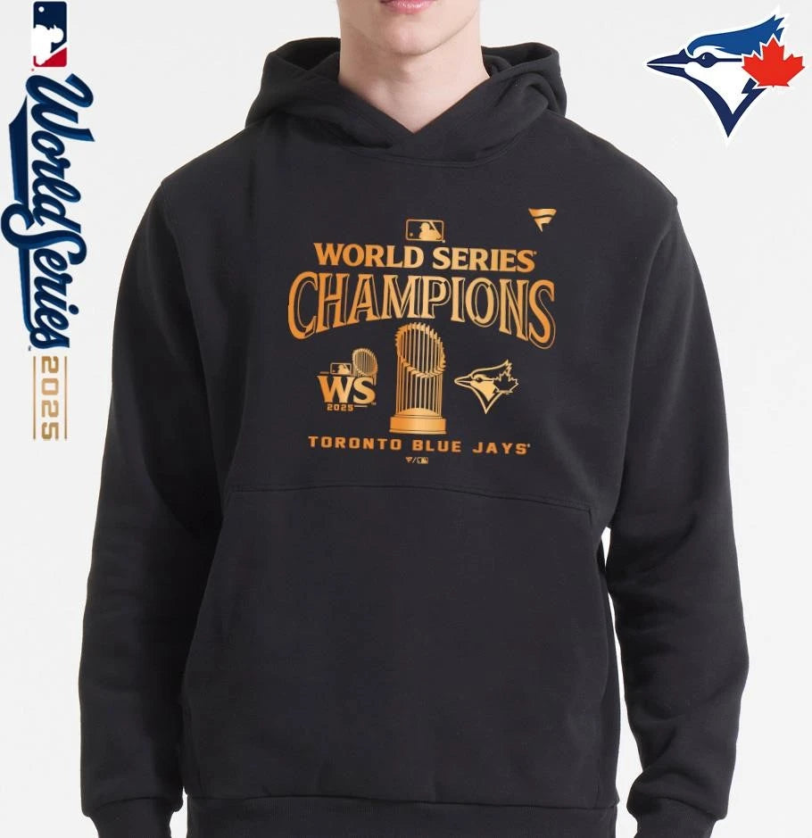 Toronto Blue Jays 2024 World Series Champions Trophy Parade T-Shirt