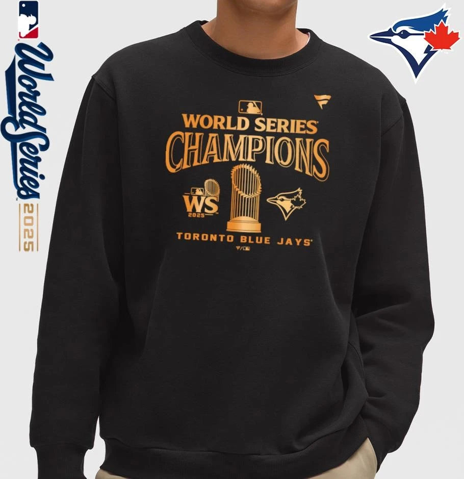 Toronto Blue Jays 2024 World Series Champions Trophy Parade T-Shirt