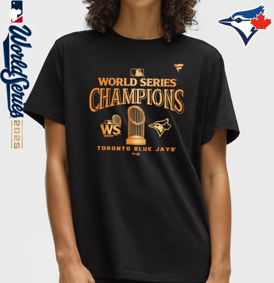 Toronto Blue Jays 2024 World Series Champions Trophy Parade T-Shirt