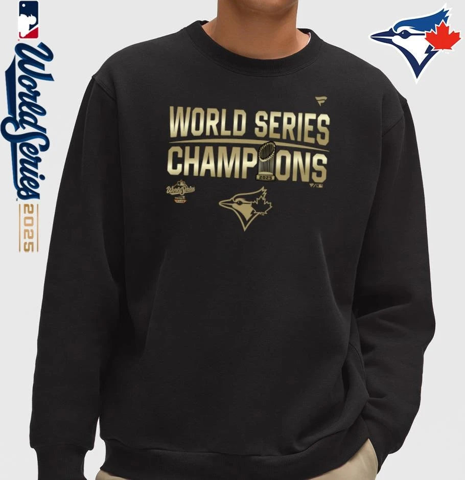 Toronto Blue Jays 2025 World Series Champions Parade Trophy T-shirt