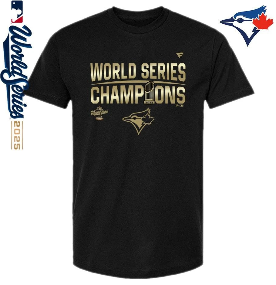 Toronto Blue Jays 2025 World Series Champions Parade Trophy T-shirt