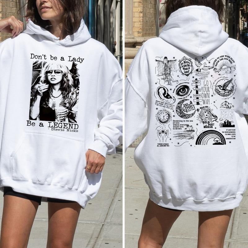 Tracklist Stevie Nicks 2 Sides Newest Hoodie, Silver Springs Shirt, Gifts For Her Sweatshirt | HypeCrazeTee.com