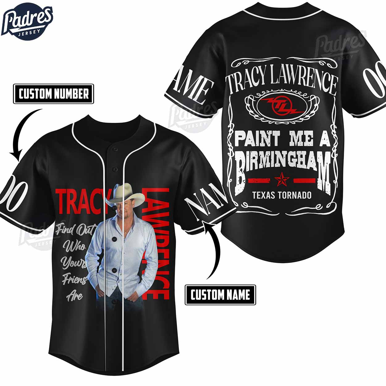 Tracy Lawrence Custom Baseball Jersey Style - Padres Jersey Oasis: Elevate Your Baseball Style Game