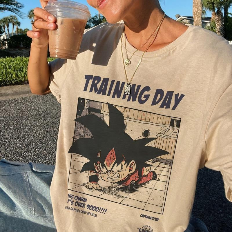 Training Day Dr4gon B4ll T-shirt, 4nime Manga Lovers Sweatshirt Hoodie A2 | HypeCrazeTee.com