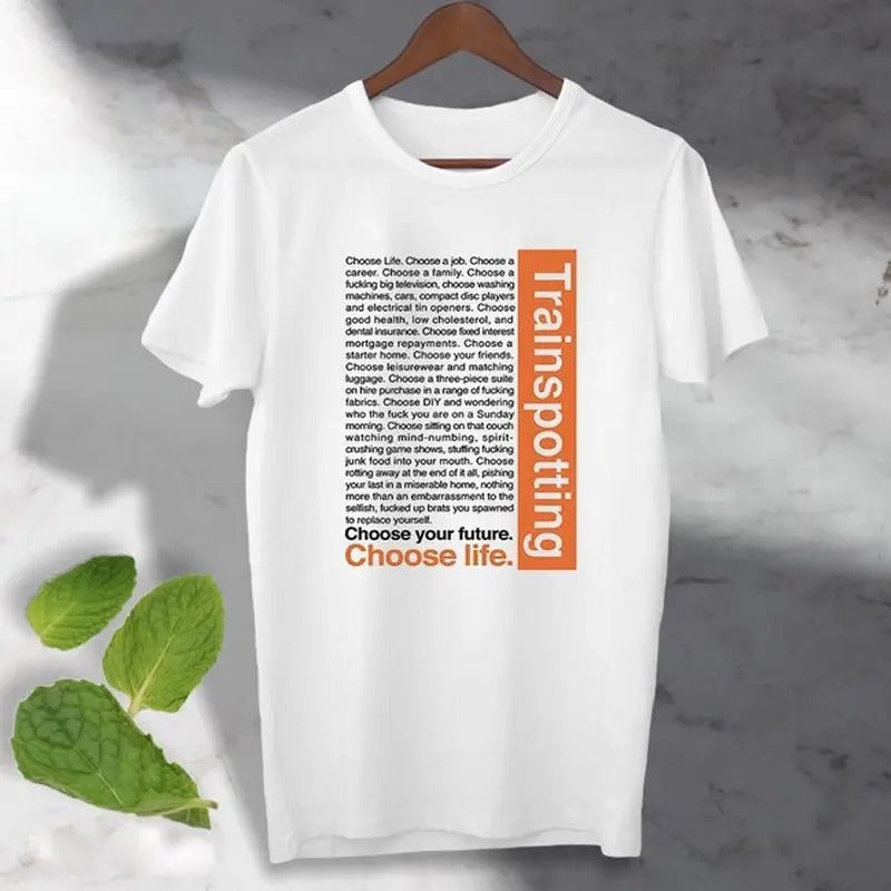 Trainspotting T-shirt Choose Life Movie comedy drama film Tee top ideal gift Hoodie, Sweatshirt | HypeCrazeTee.com