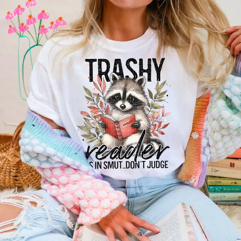 Trashy Reader  DTF Transfers - THIS IS NOT A SHIRT Hoodie, Sweatshirt | HypeCrazeTee.com