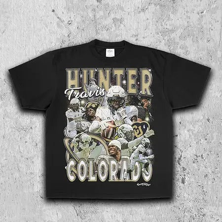 Travis Hunter Tee for Men - Soft and Comfortable Shirt - Menswear - Graphic T-Shirt Hoodie, Sweatshirt | HypeCrazeTee.com