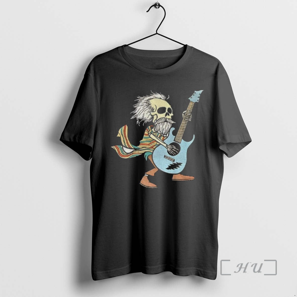 Trending Bob Weir Skeleton Playing Guitar Grateful Dead T-Shirts, Hoodie, Sweatshirt | HypeCrazeTee.com