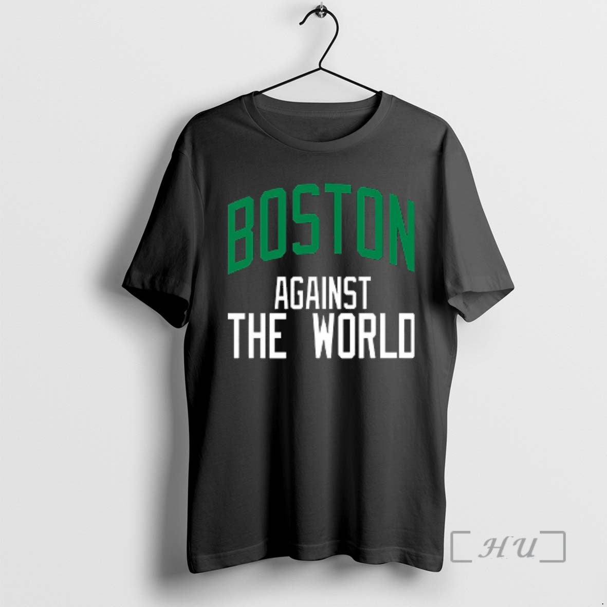 Trending Boston Celtics Against The World Earth Double Sided Graphic T-Shirts, Hoodie, Sweatshirt | HypeCrazeTee.com