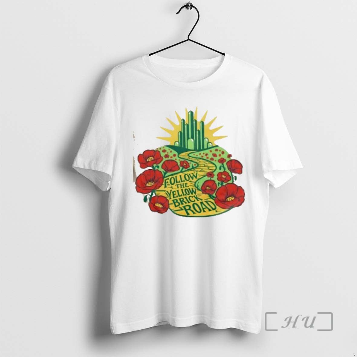 Trending Follow The Yellow Brick Road T-Shirts, Hoodie, Sweatshirt | HypeCrazeTee.com