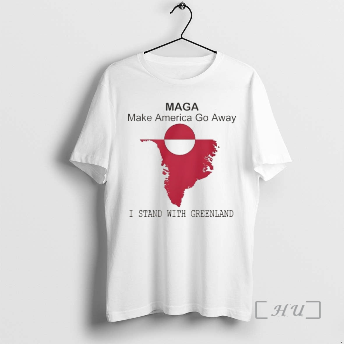 Trending Greenland Make America Go Away I Stand With Greenland Flag Premium T Shirts Sweater Hoodie, Sweatshirt