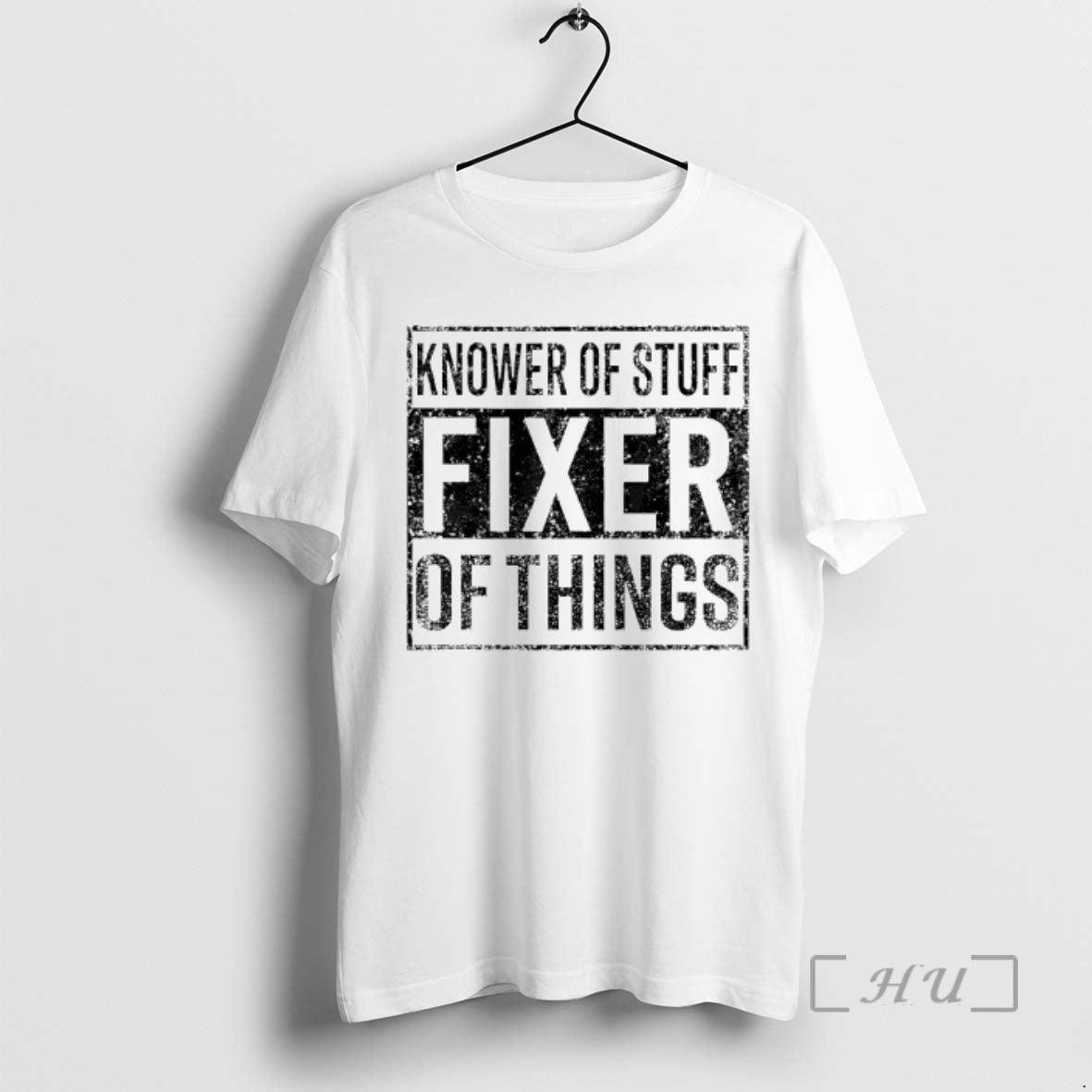 Trending Handyman Dad Father Knower Of Stuff Fixer Of Things T-Shirts, Hoodie, Sweatshirt | HypeCrazeTee.com