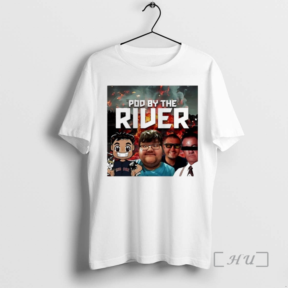 Trending Hogdale Pod By The River T-Shirts, Hoodie, Sweatshirt | HypeCrazeTee.com