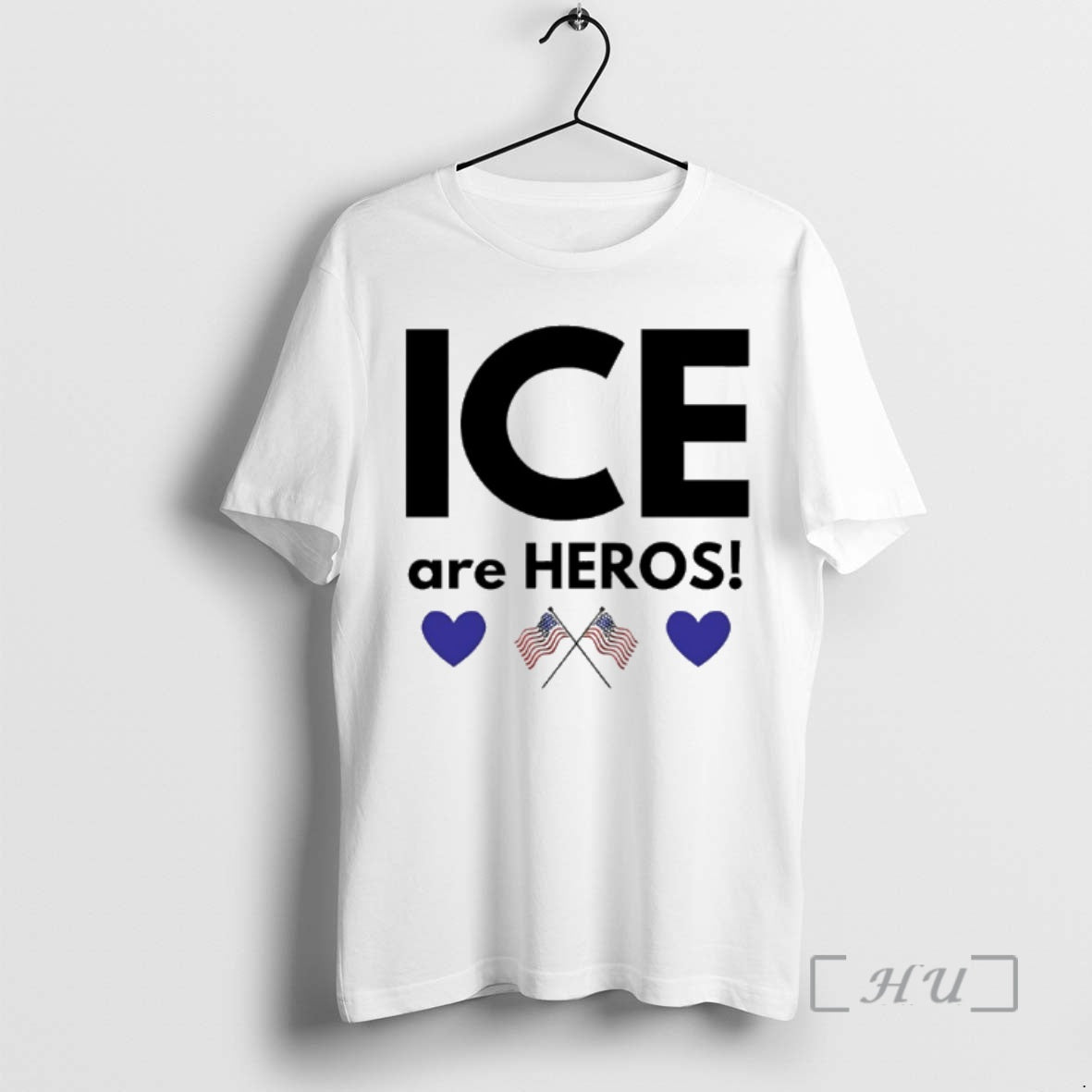 Trending Ice Are Heroes American Flag T-Shirts, Hoodie, Sweatshirt | HypeCrazeTee.com