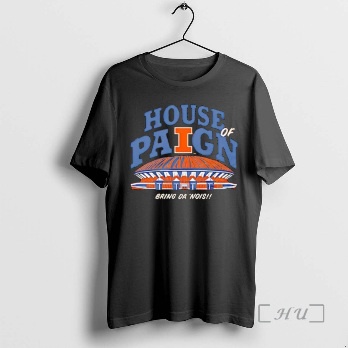 Trending Illinois Fighting Illini Football House Of Paign Bring Da Nois Premium T Shirts Sweater Hoodie, Sweatshirt