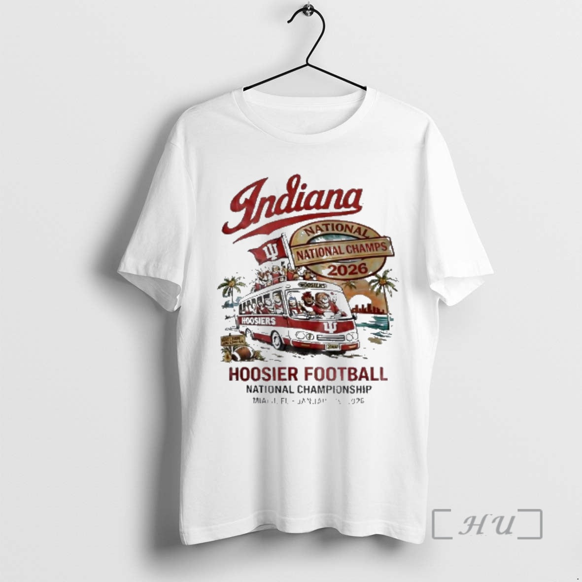 Trending Indiana Football Championship 2026 Go By Car T-Shirts, Hoodie, Sweatshirt | HypeCrazeTee.com