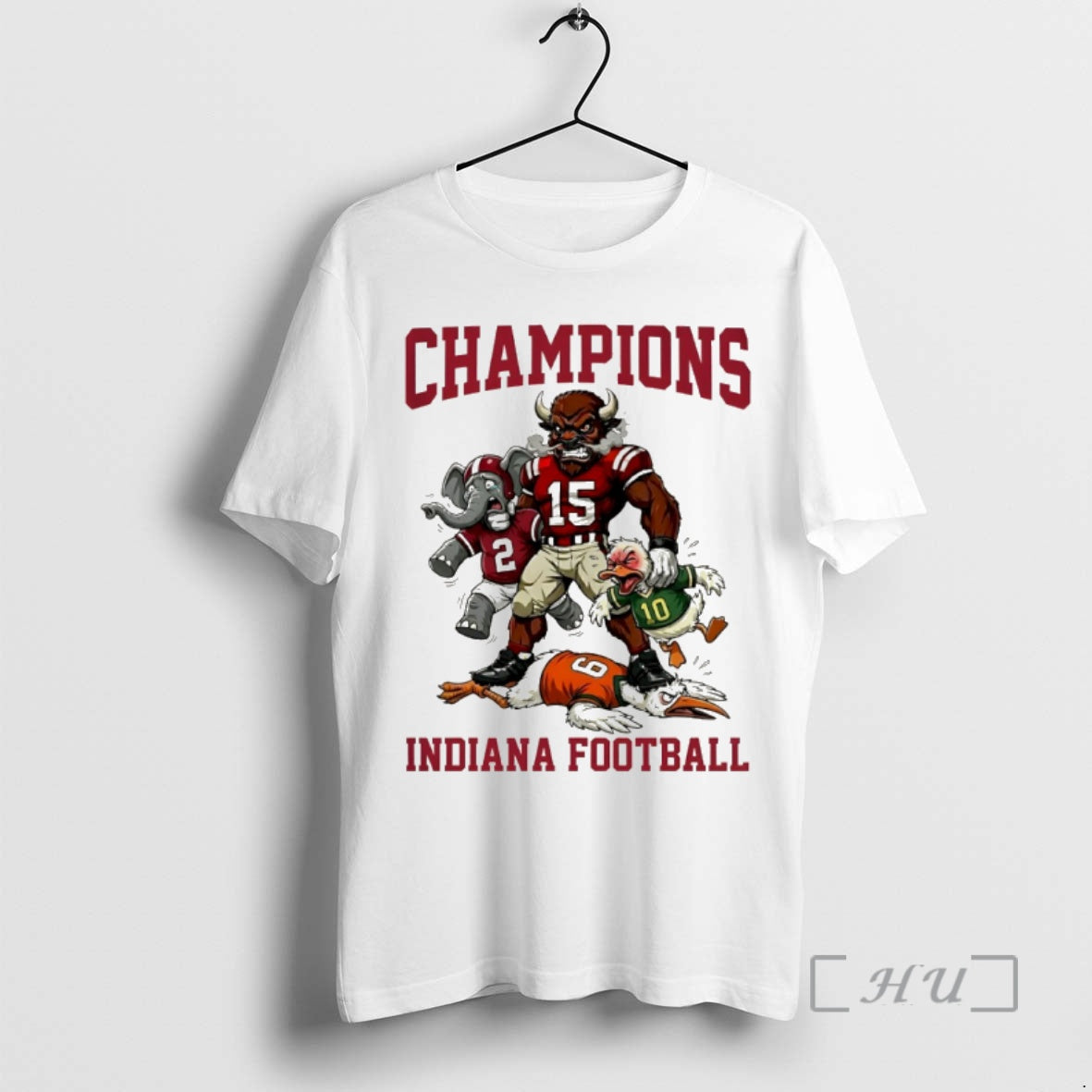Trending Indiana Football Undefeated 2026 Champions College Football Playoffs T-Shirts, Hoodie, Sweatshirt | HypeCrazeTee.com