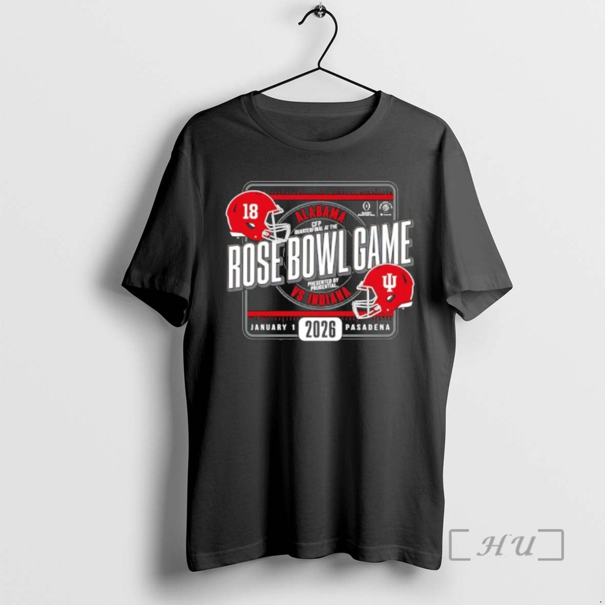 Trending Indiana Football Vs Alabama 2026 Rose Bowl Game Head To Head Premium T Shirts Hoodie, Sweatshirt | HypeCrazeTee.com