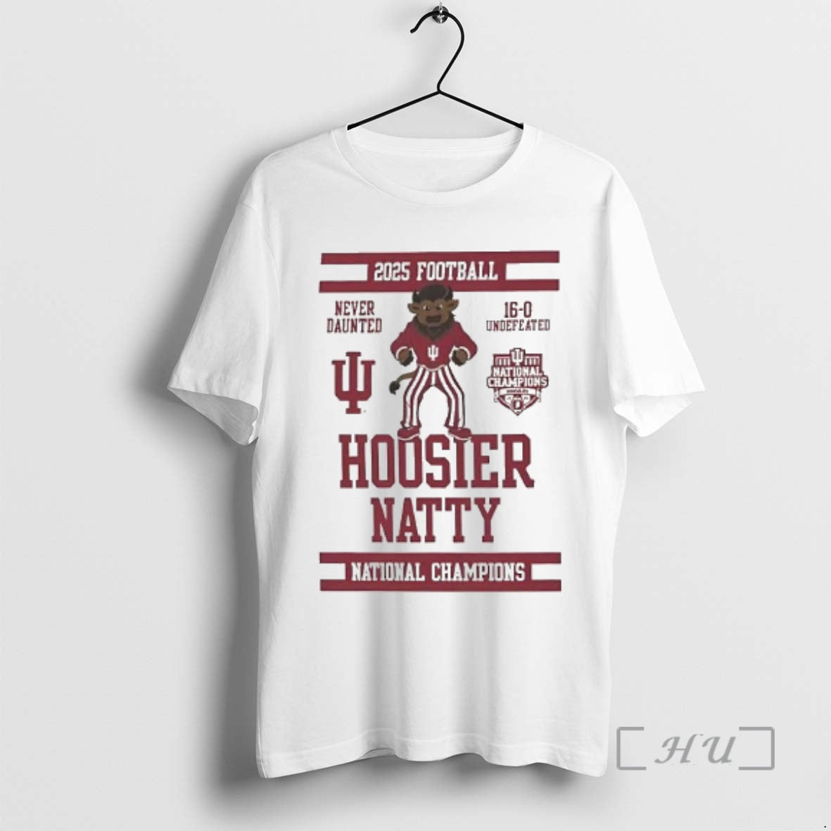 Trending Indiana Hoosiers 2025 National Champions Hoosier Natty Never Daunted T-Shirts, Hoodie, Sweatshirt | HypeCrazeTee.com