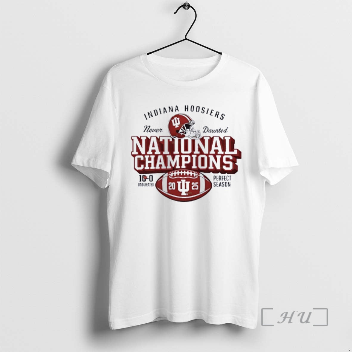 Trending Indiana Hoosiers National Champions Nerver Daunted Perfect Season 2025 T-Shirts, Hoodie, Sweatshirt