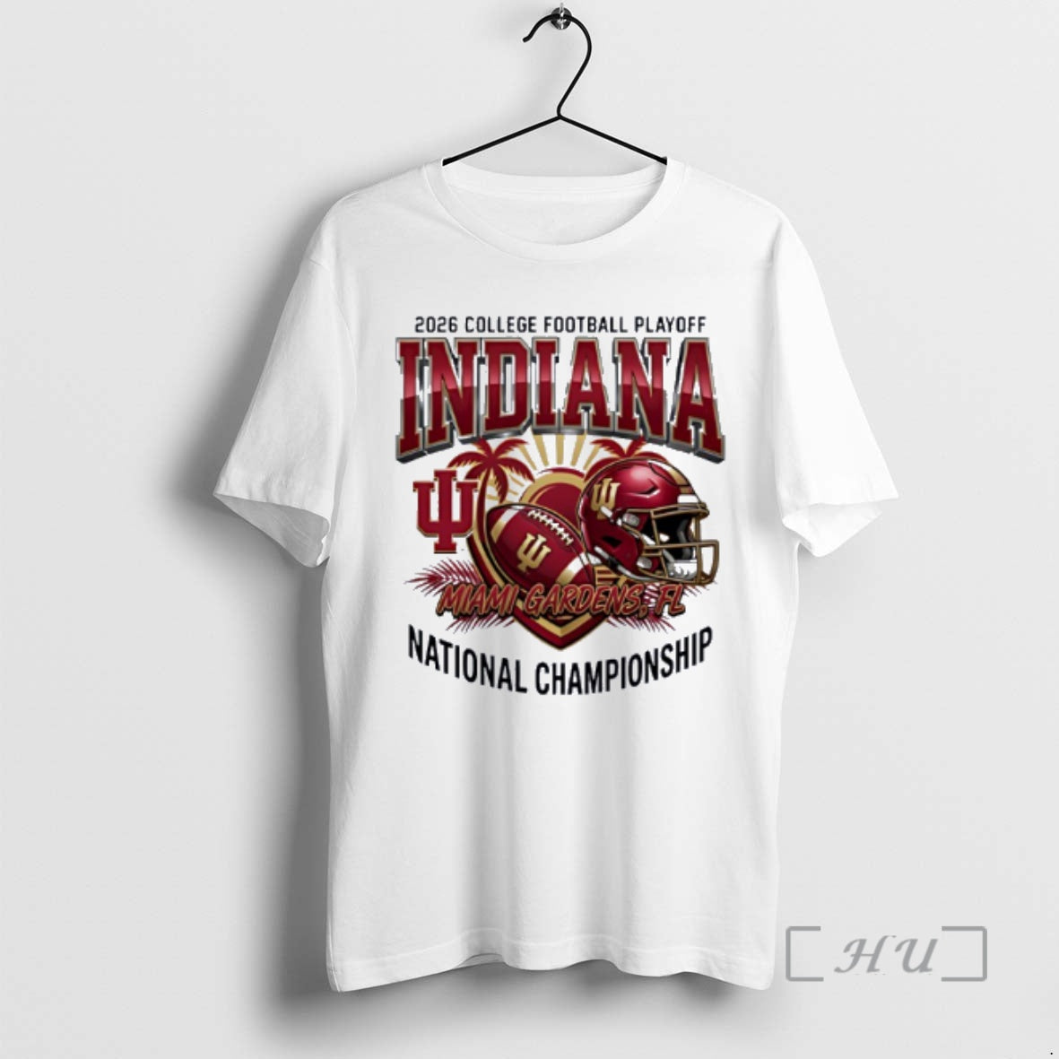 Trending Indiana Hoosiers Football Cfp National Championship 2026 Miami Gardens Fl Premium T Shirts Sweater Hoodie,...
