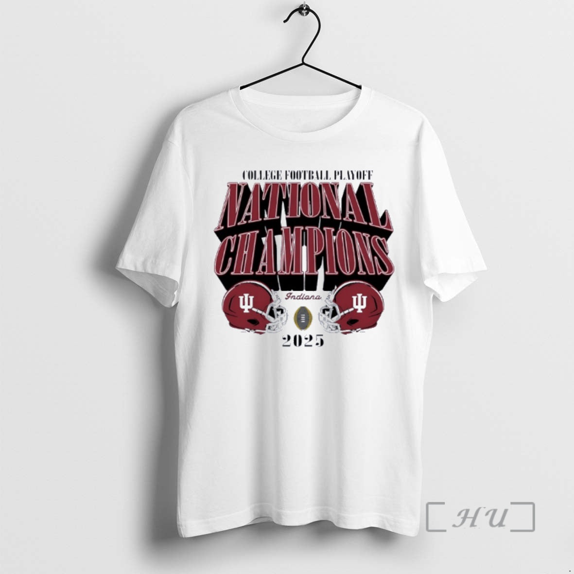 Trending Indiana Hoosiers Football National Champions 2025 Cfp Playoffs Two Helmet Premium T Shirts Sweater Hoodie,...