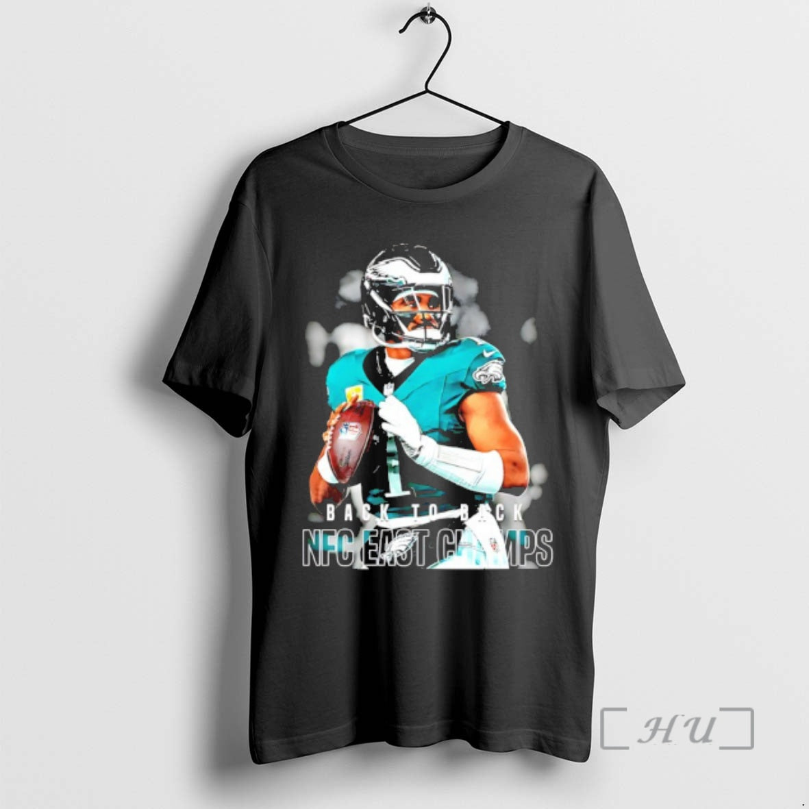 Trending Jalen Hurts 2025 Back To Back Nfc East Champs T-Shirts, Hoodie, Sweatshirt | HypeCrazeTee.com
