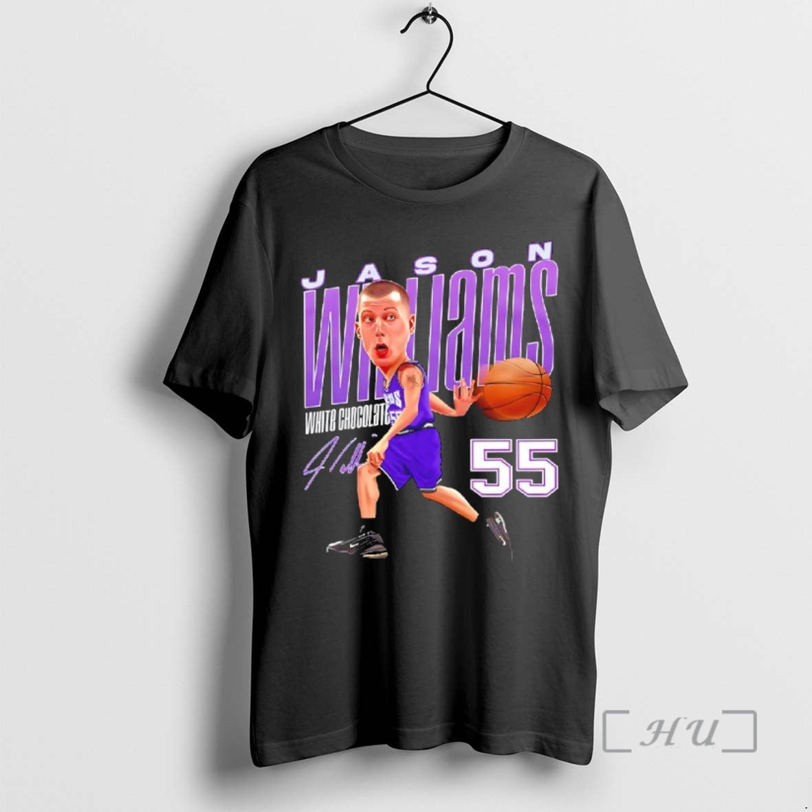 Trending Jason Williams 55 White Chocolate Signature T-Shirts, Hoodie, Sweatshirt | HypeCrazeTee.com