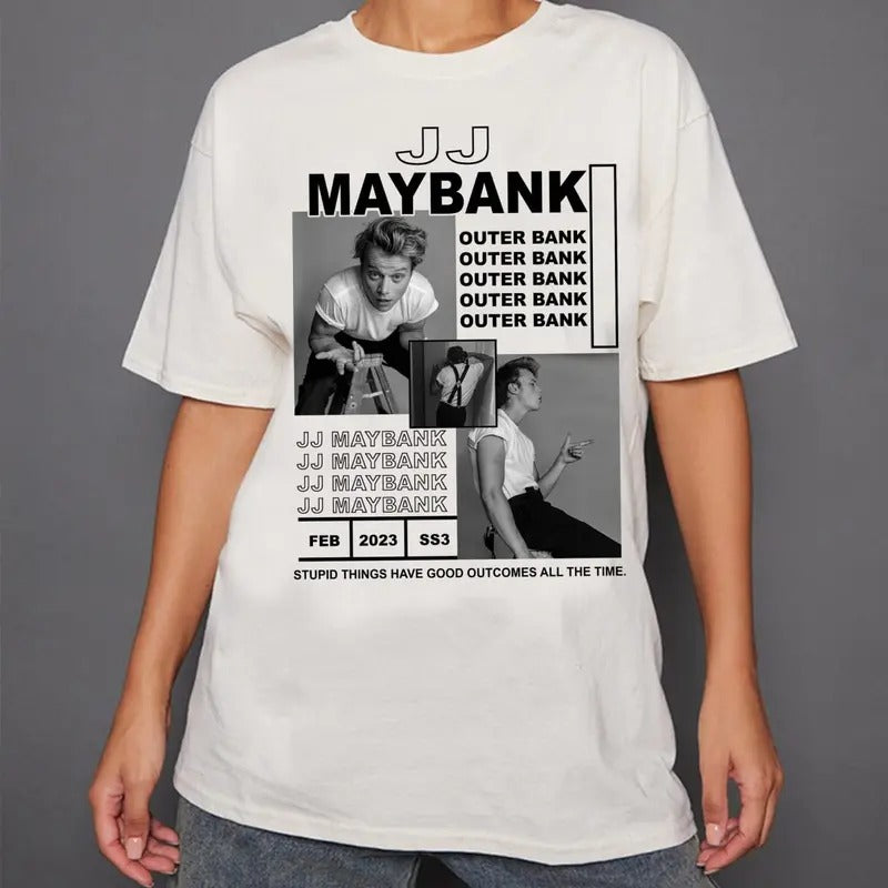 Trending Jj Maybank Fan Merch Outer Bank Movie Shirt Tee Hoodie, Sweatshirt | HypeCrazeTee.com