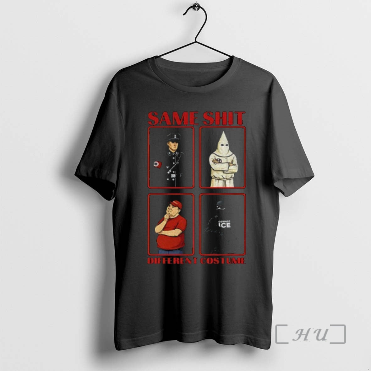 Trending Kkk Maga Same Shit Different Costume Graphic T-Shirts, Hoodie, Sweatshirt | HypeCrazeTee.com