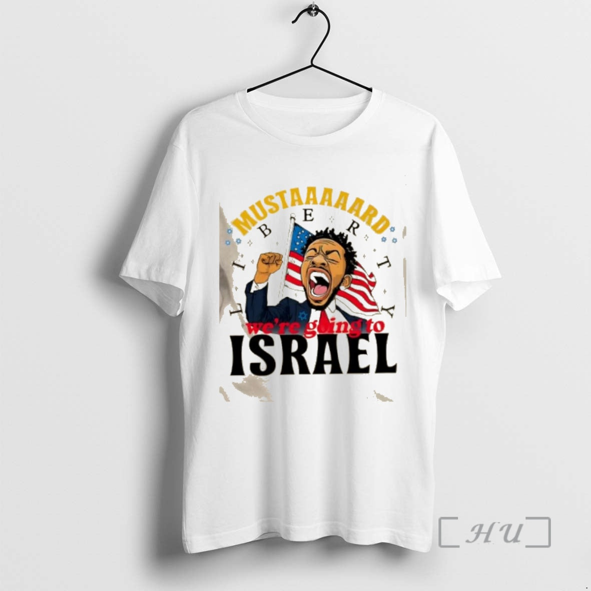 Trending Kendrick Lamar Mustaaaaard Liberty Were Going To Israel Us Flag Premium T Shirts Sweater Hoodie, Sweatshirt