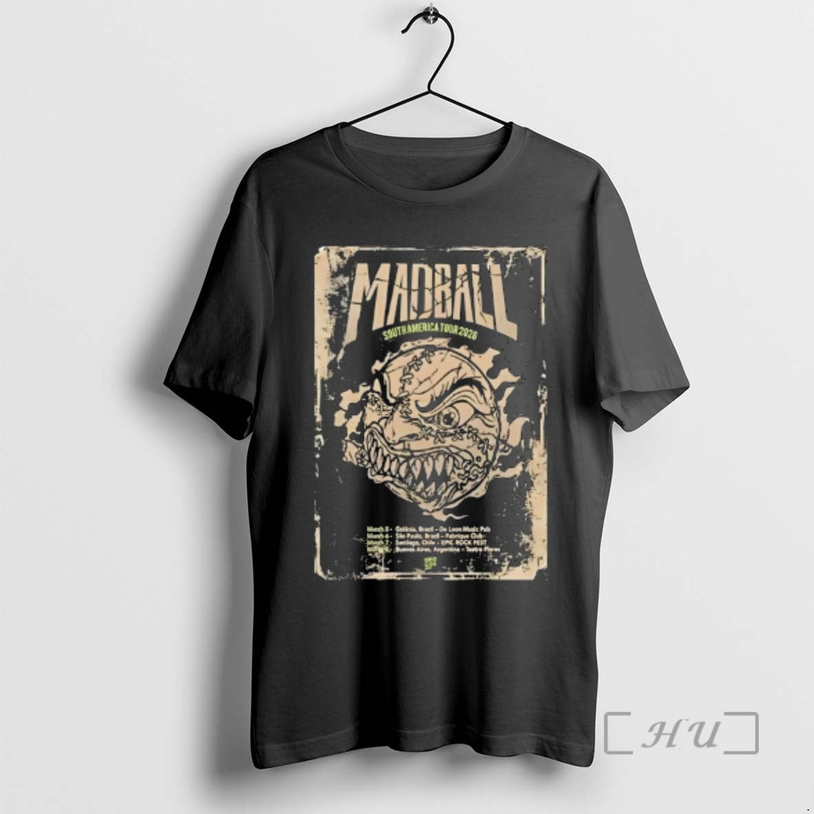Trending Madball South America Tour 2026 Vintage T-Shirts, Hoodie, Sweatshirt | HypeCrazeTee.com