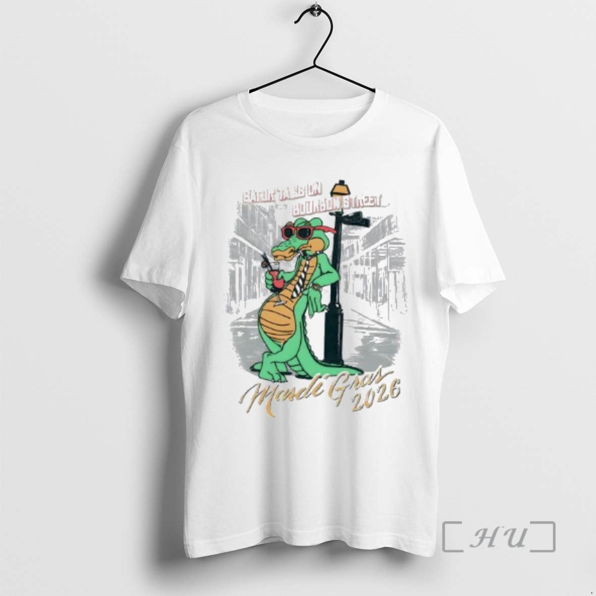 Trending Mardi Gras 2026 Gator Tails On Bourbon Street T-Shirts, Hoodie, Sweatshirt | HypeCrazeTee.com