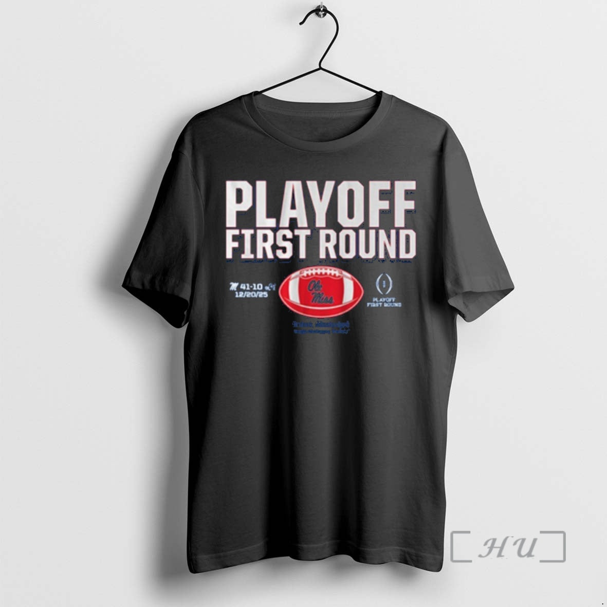 Trending Ole Miss Rebels 2025 Cfp First Round Winner T-Shirts, Hoodie, Sweatshirt | HypeCrazeTee.com