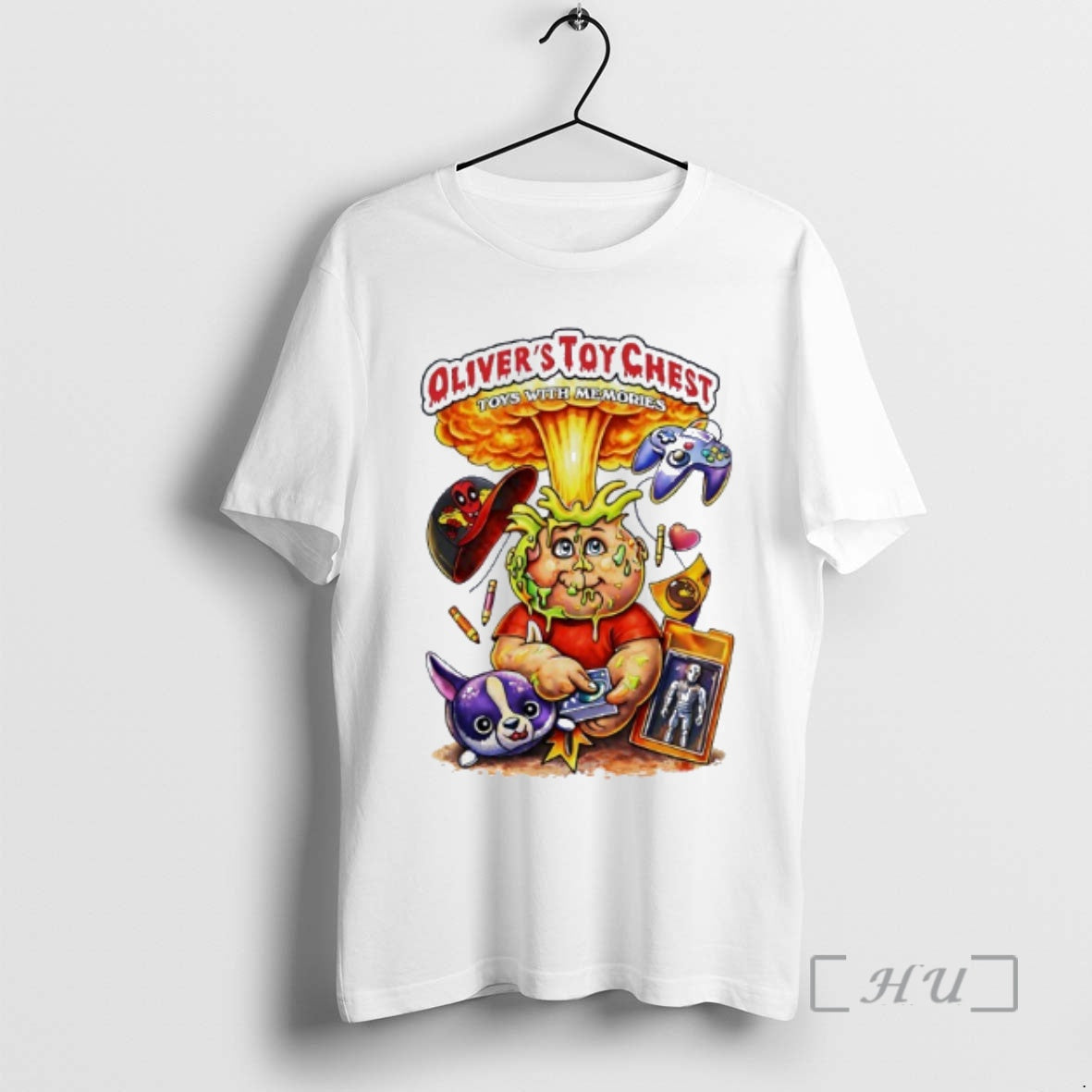 Trending Olivers Toy Chest Toys With Memories Cartoon T-Shirts, Hoodie, Sweatshirt | HypeCrazeTee.com