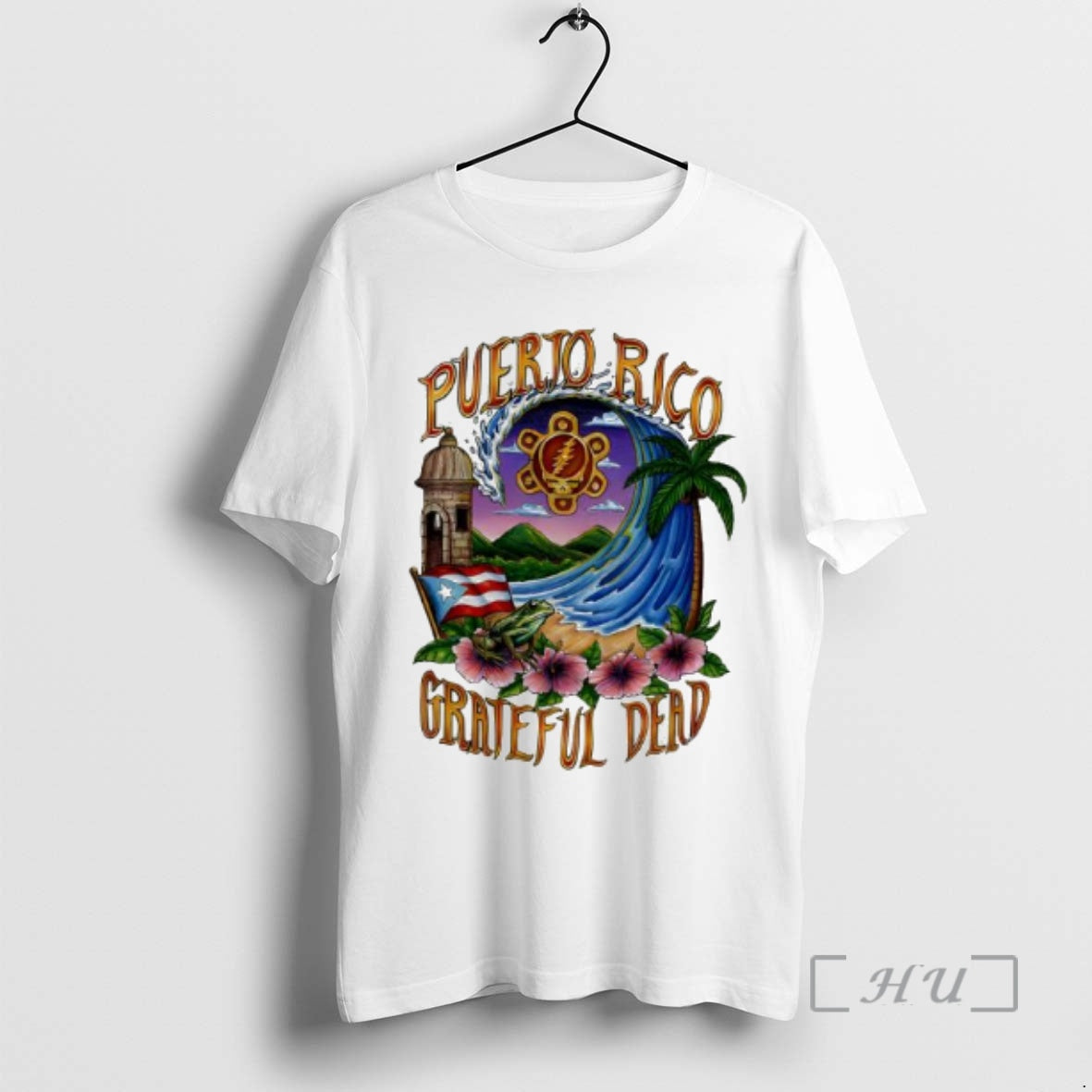 Trending Puerto Rico United States Of Grateful Dead T-Shirts, Hoodie, Sweatshirt | HypeCrazeTee.com