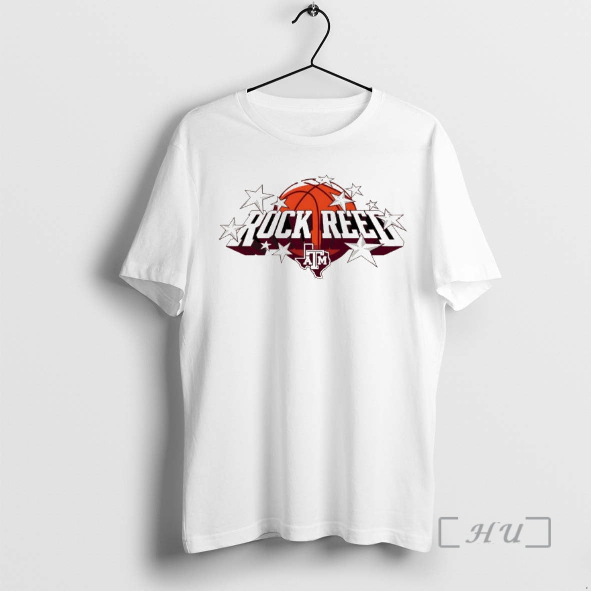 Trending Rock Reed Texas Am Aggies Basketball Logo T-Shirts, Hoodie, Sweatshirt | HypeCrazeTee.com