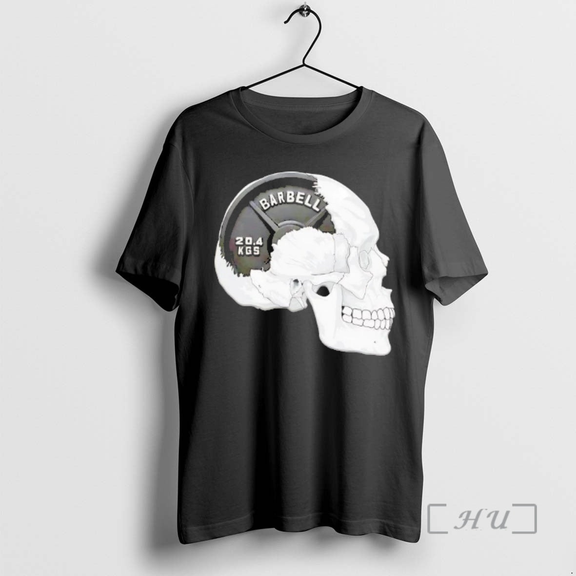 Trending Skull Dumbbell Mind Barbell T-Shirts, Hoodie, Sweatshirt | HypeCrazeTee.com