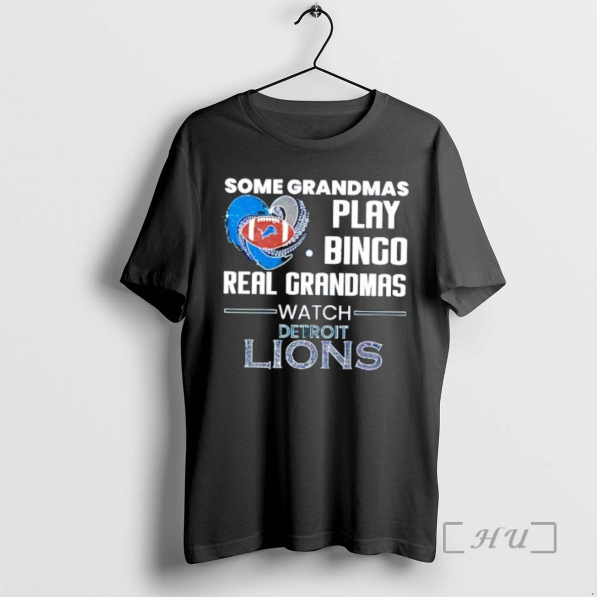Trending Some Grandmas Play Bingo Real Grandmas Watch Detroit Lions 2026 Premium T Shirts Sweater Hoodie, Sweatshirt